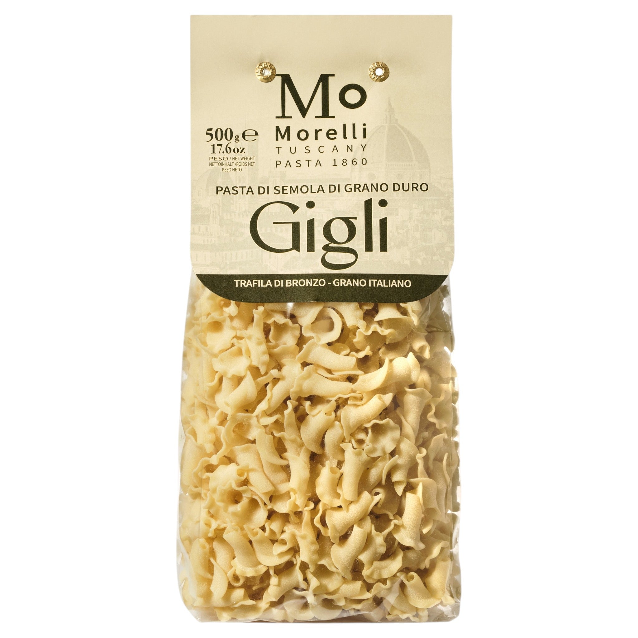 Pasta Morelli Gigli – Wheat Germ Pasta – Tuscany – 500g Feast Italy