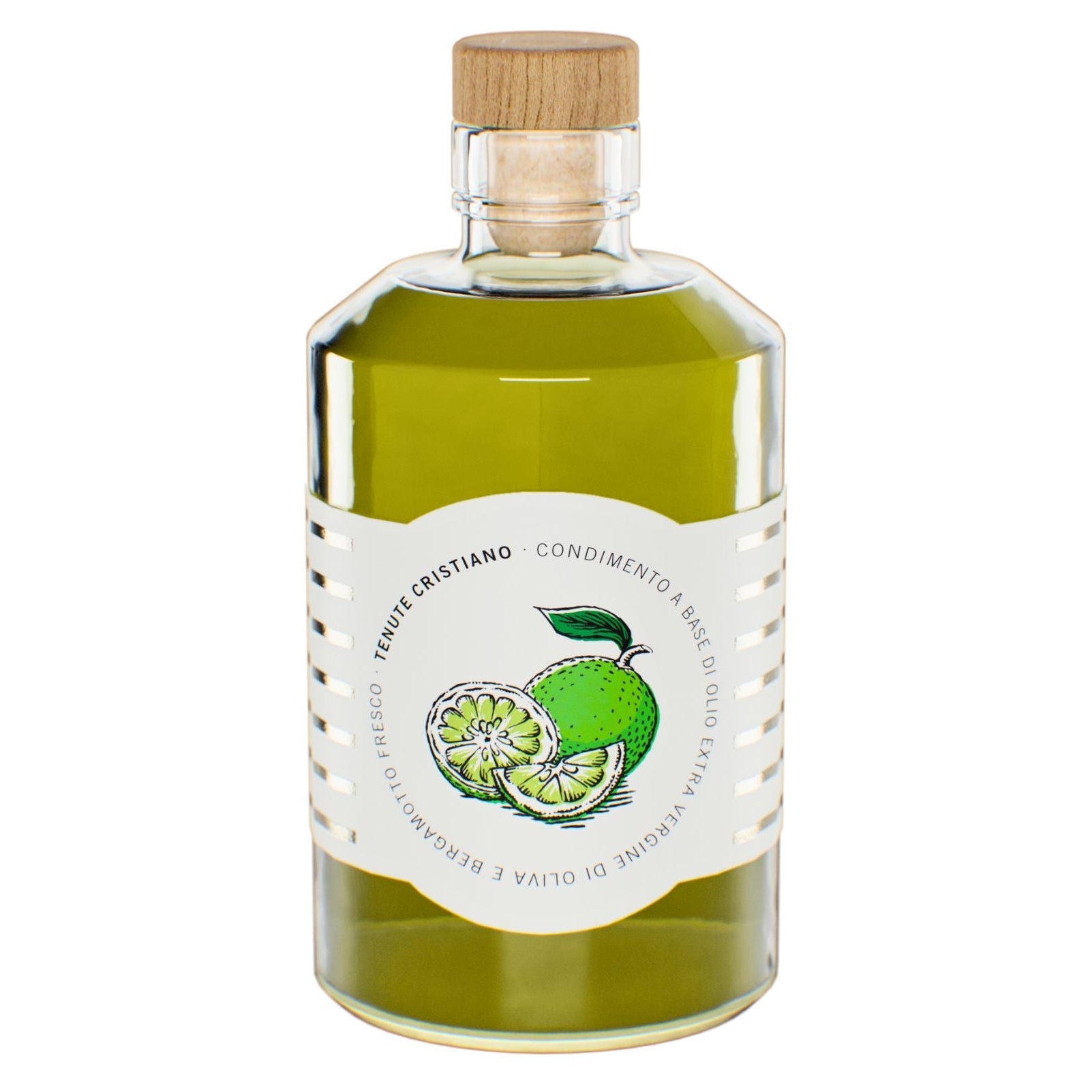 Tenute Cristiano Bergamot Flavoured Extra Virgin Olive Oil 250ml Feast Italy