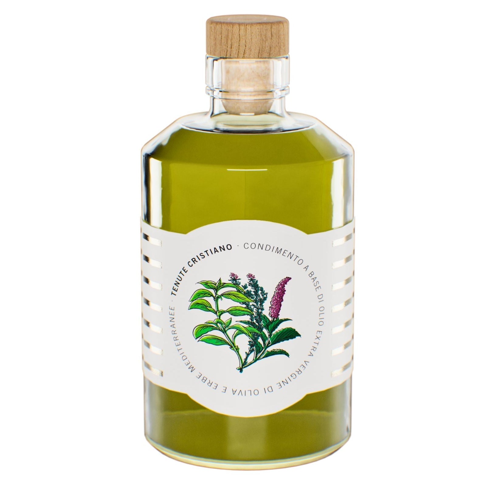 Tenute Cristiano Mediterranean Herbs Flavoured Extra Virgin Olive Oil 250ml Feast Italy