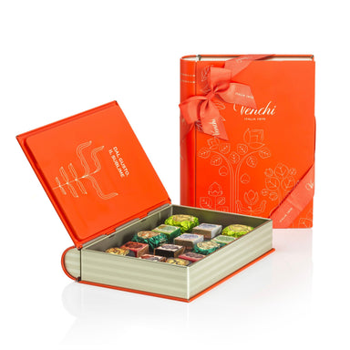 Venchi Assorted Chocolates Natura Book Box Maxi - 203g Feast Italy