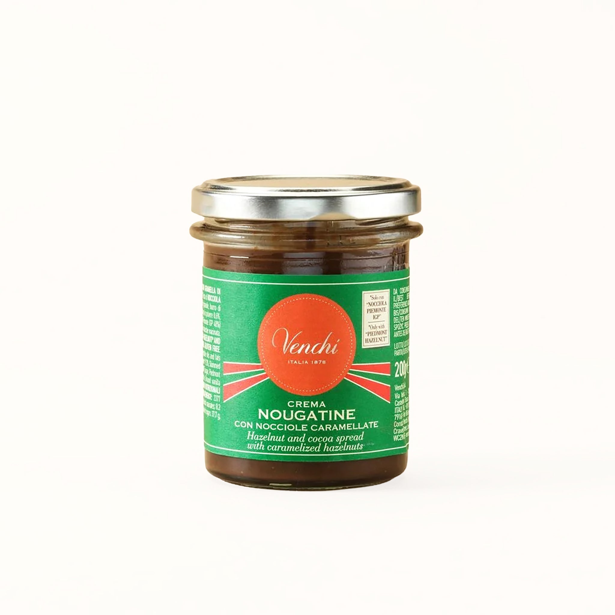 Venchi Nougatine Chocolate Spread – Dark Chocolate & Caramelised Hazelnuts - 200g Feast Italy