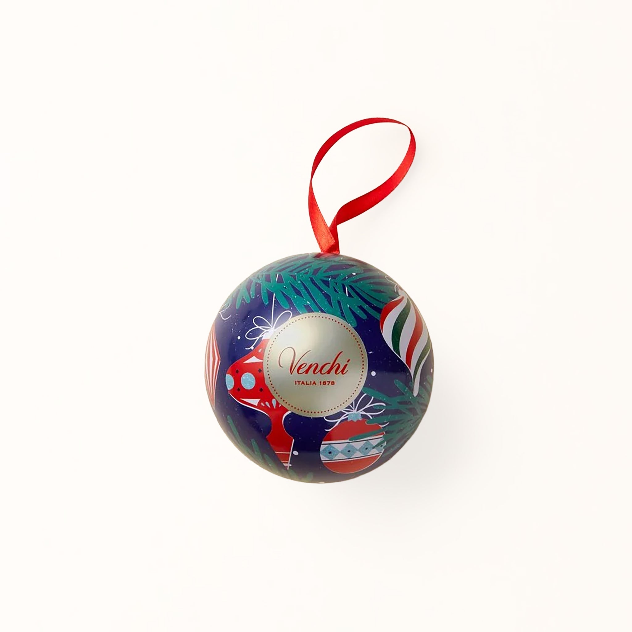 Venchi Vintage Dream Christmas Bauble Chocolate Tin – 47g Feast Italy