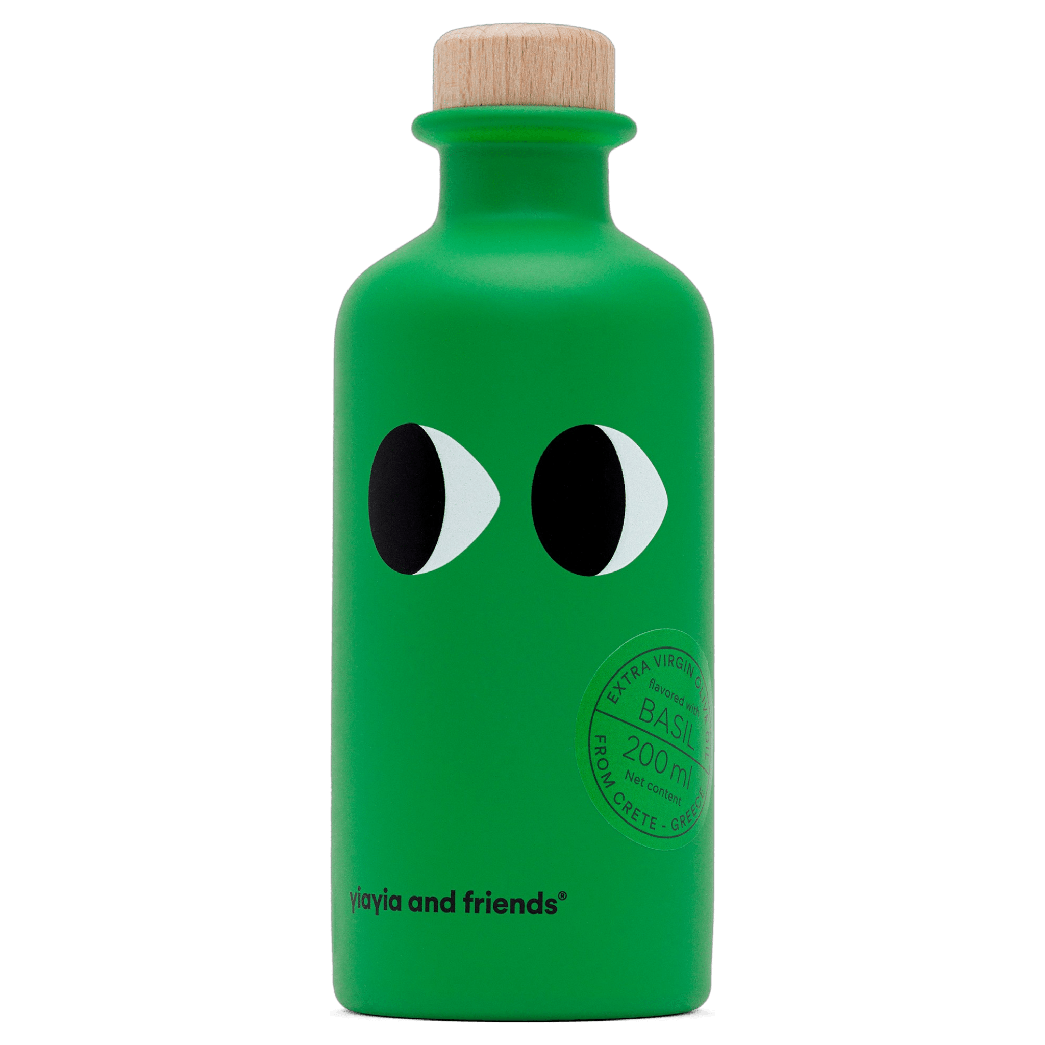Yiayia & Friends Yiayia Basil Infused Olive Oil 200ml Feast Italy