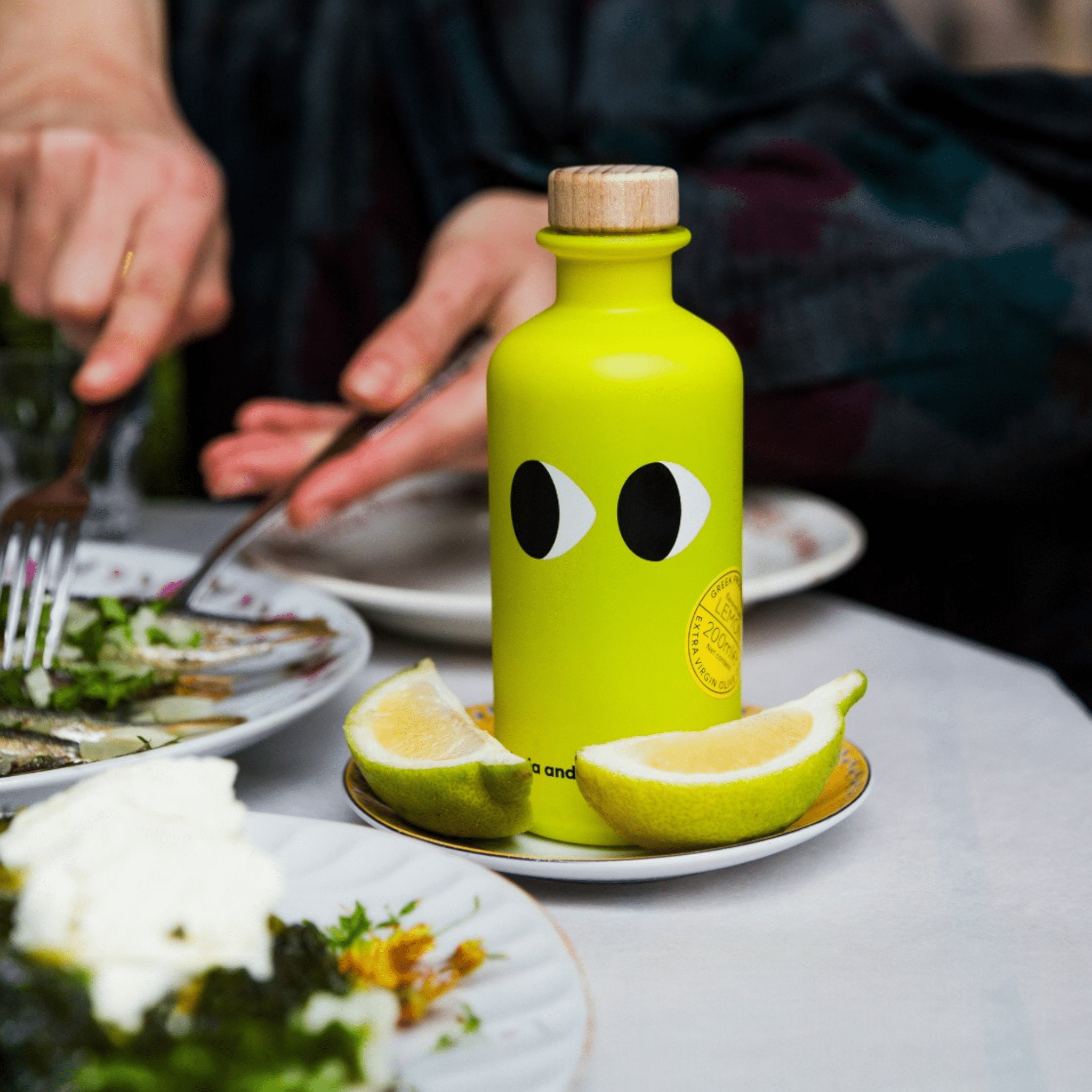 Yiayia & Friends Yiayia Lemon Infused Olive Oil 200ml Feast Italy