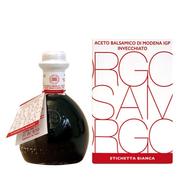 Il Borgo del Balsamico Aged Balsamic Vinegar Modena IGP White Label 250ml Feast Italy