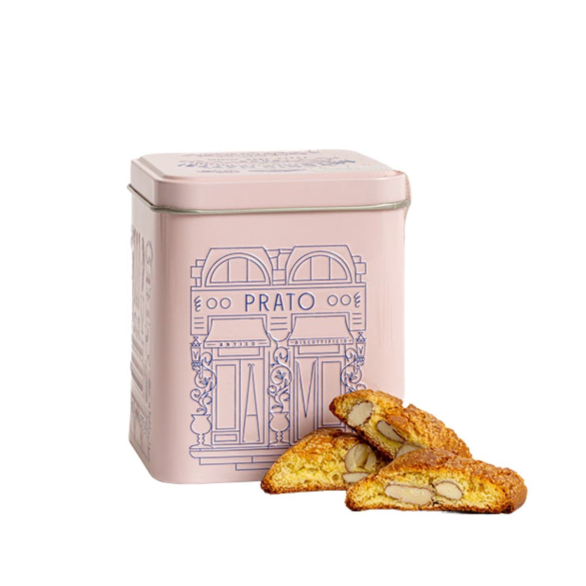 Antonio Mattei Tosca Rosa Tin Original Cantucci Biscuits 200g Feast Italy