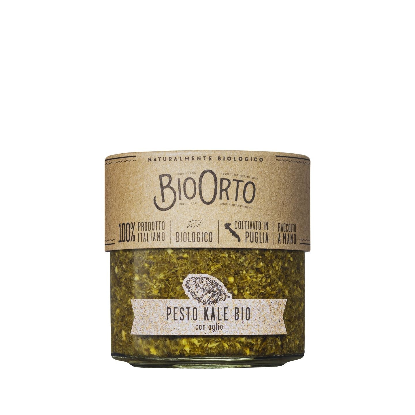 Bio Orto Organic Kale Pesto with Garlic 180g Feast Italy