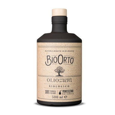 Bio Orto Organic Monocultivar Ogliarola Extra Virgin Olive Oil 500ml Feast Italy