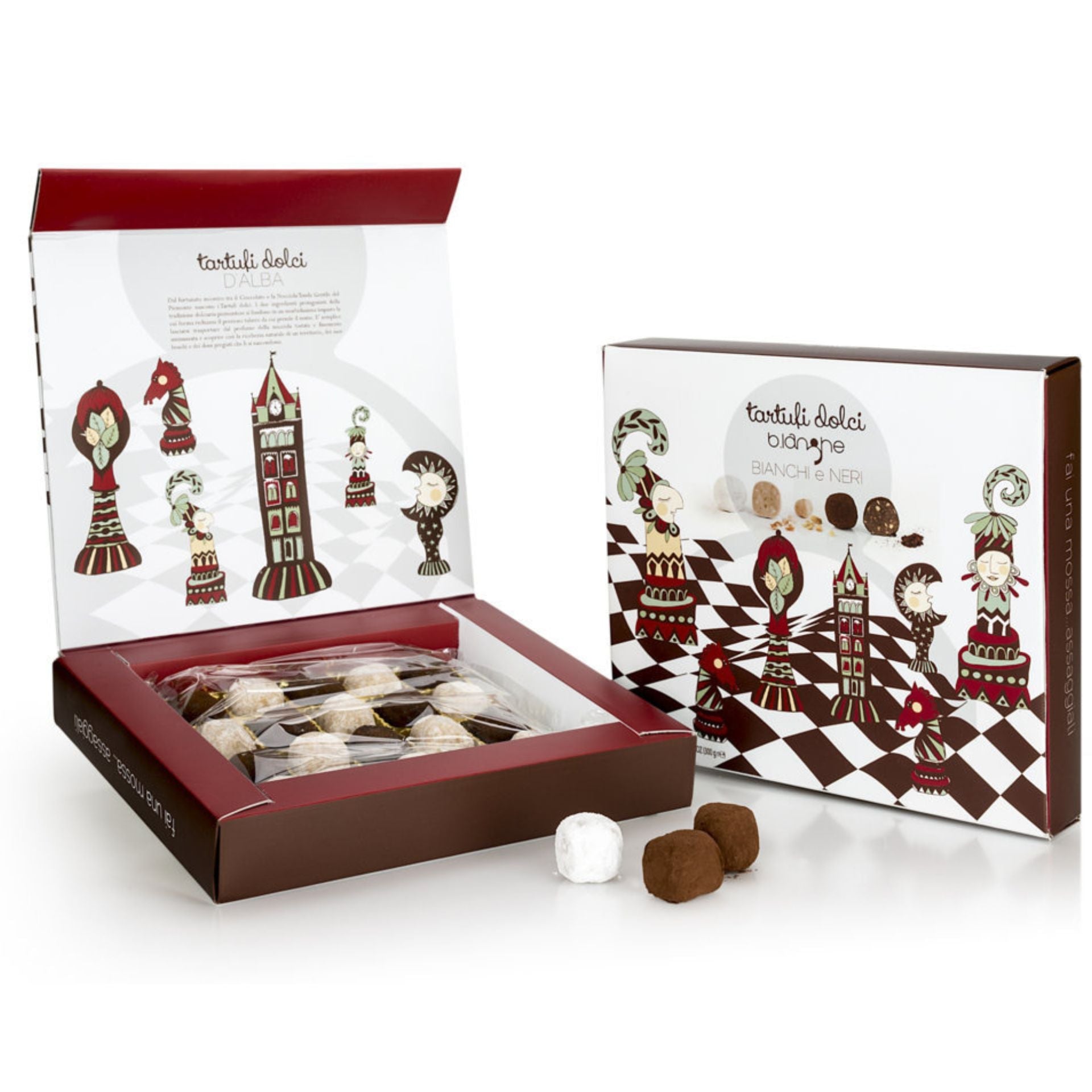 B.Langhe Traditional Chocolate Truffles with Hazelnuts 260g Feast Italy