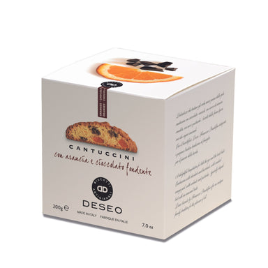 Deseo Candied Orange & Dark Chocolate Tuscan Cantuccini 200g Feast Italy