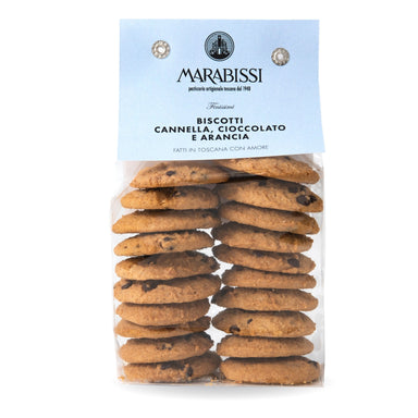 Marabissi Chocolate Cinnamon & Orange Artisan Biscuits Bag 200g Feast Italy