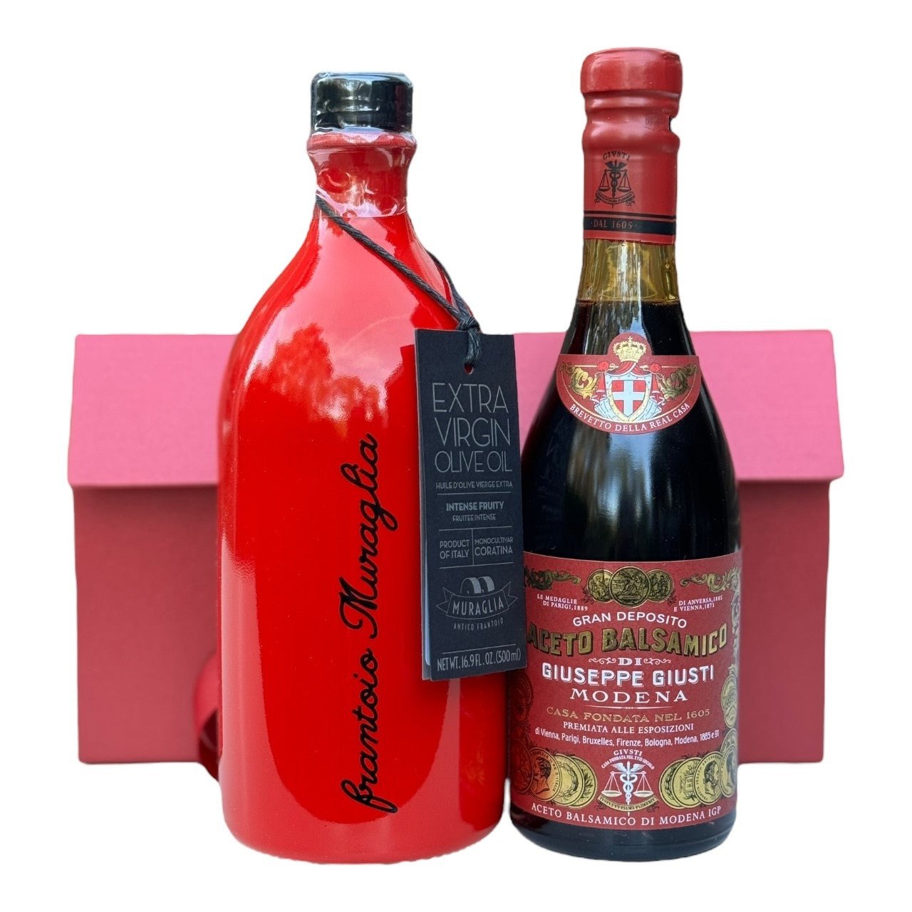 Feast Italy Lady in Red - Luxury Oil & Vinegar Hamper Feast Italy
