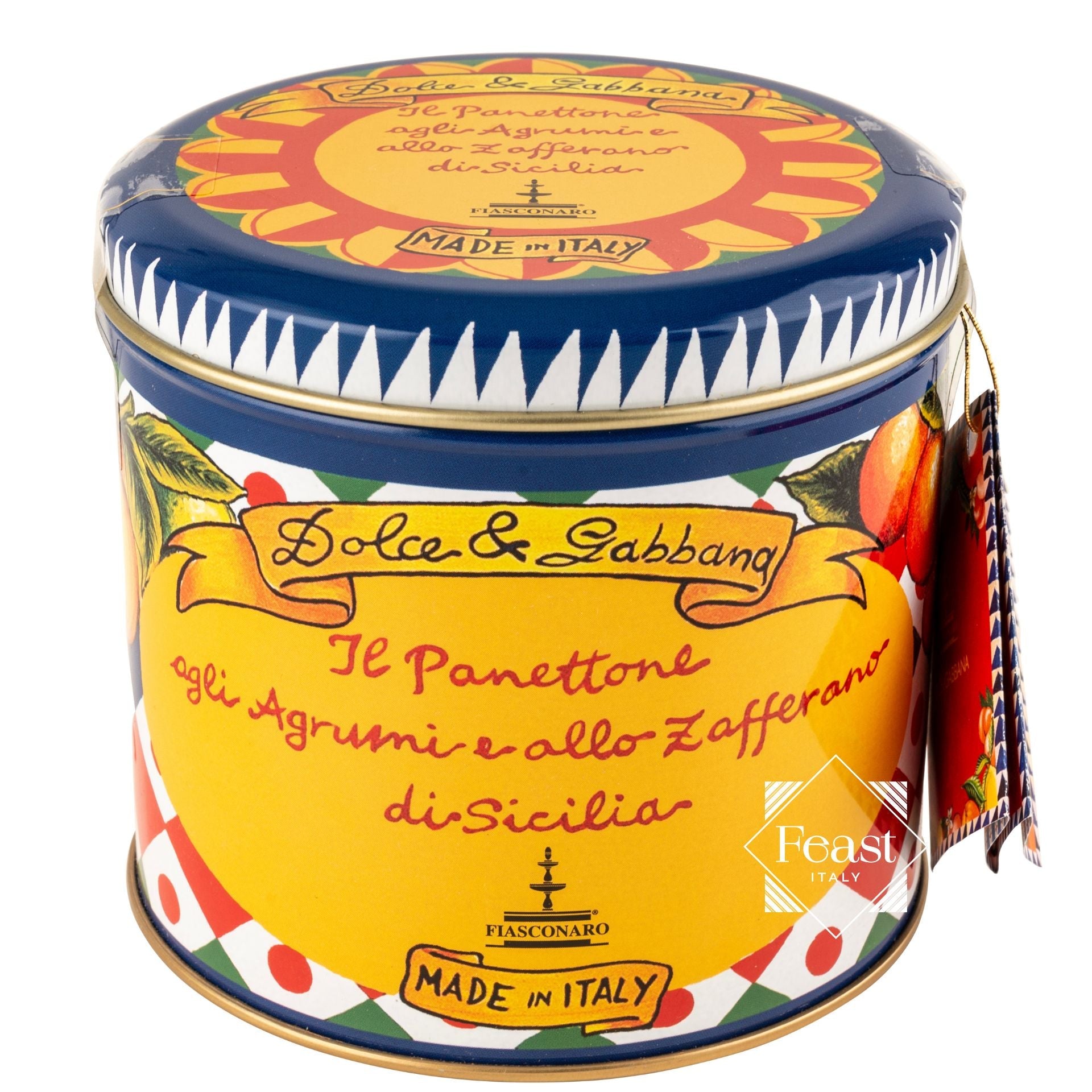 Fiasconaro Dolce & Gabbana Mini Panettoni Tin Collection Feast Italy