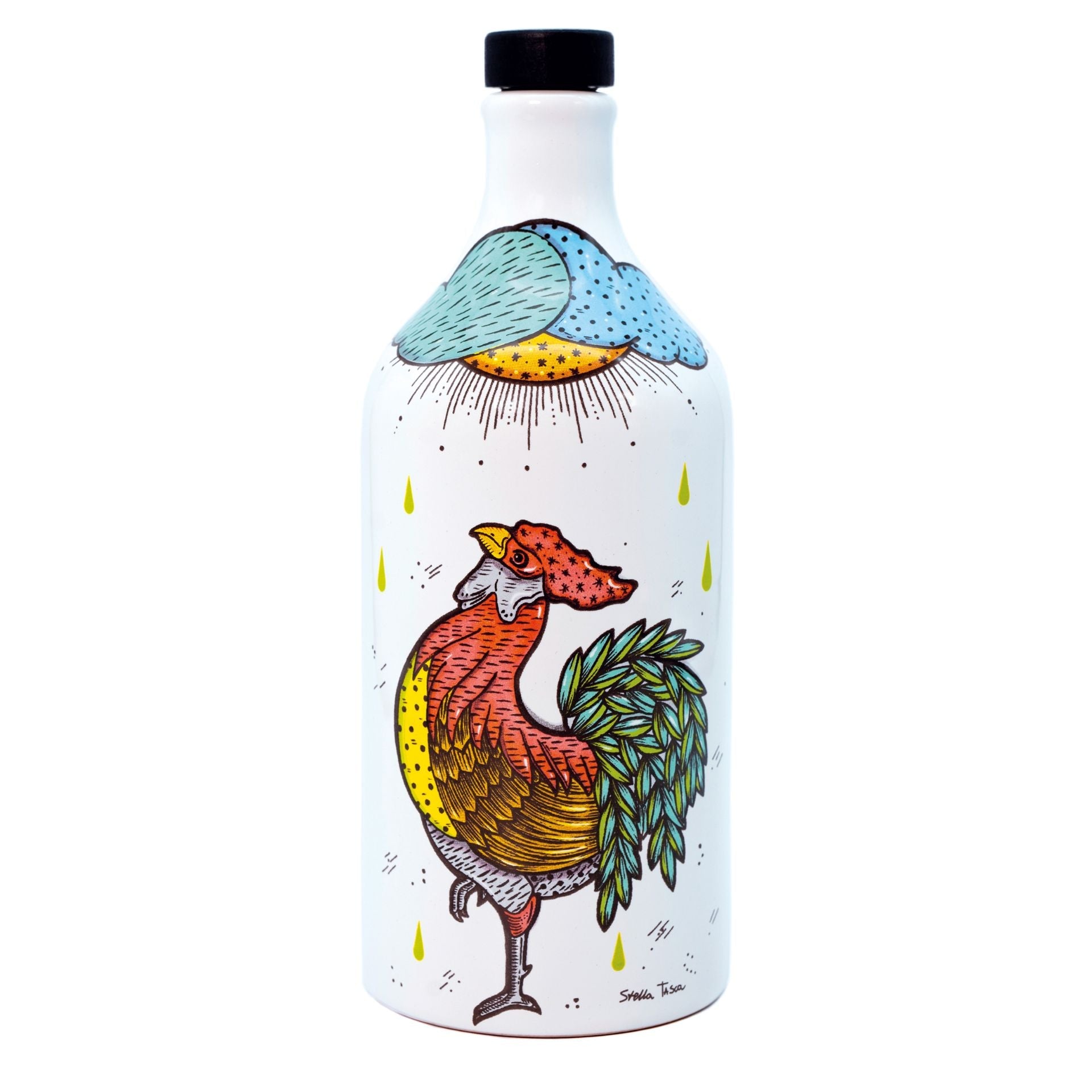 Frantoio Muraglia Artist Stella Tasca The Rooster Extra Virgin
