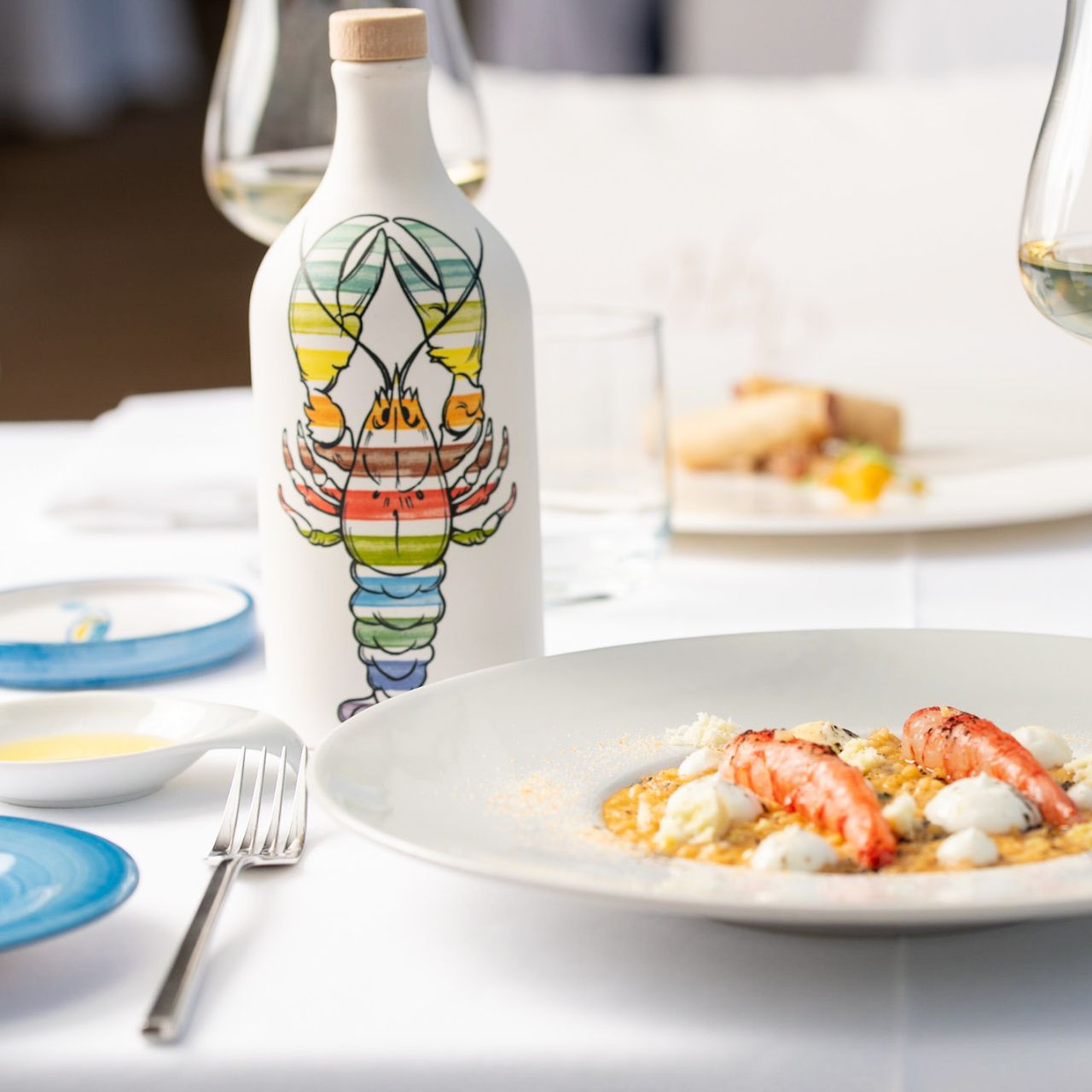 Frantoio Muraglia You are my Lobster! POP Art Collection of Intense Fruity Extra Virgin Olive Oil Feast Italy