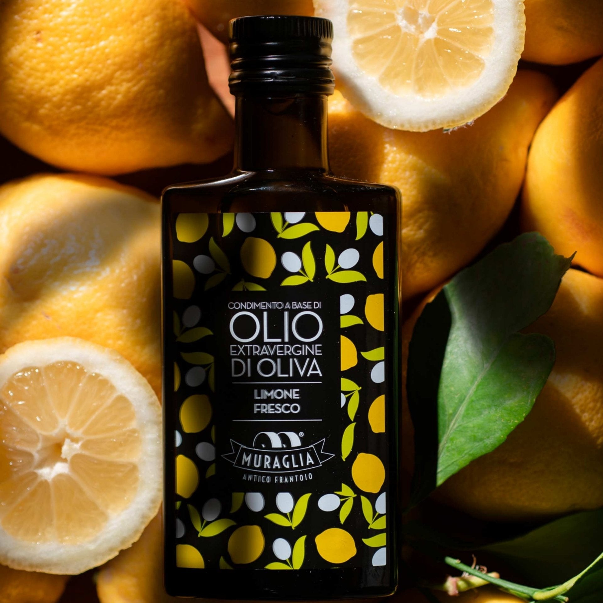 Frantoio Muraglia Fresh Lemon Aromatic Extra Virgin Olive Oil 200ml Feast Italy