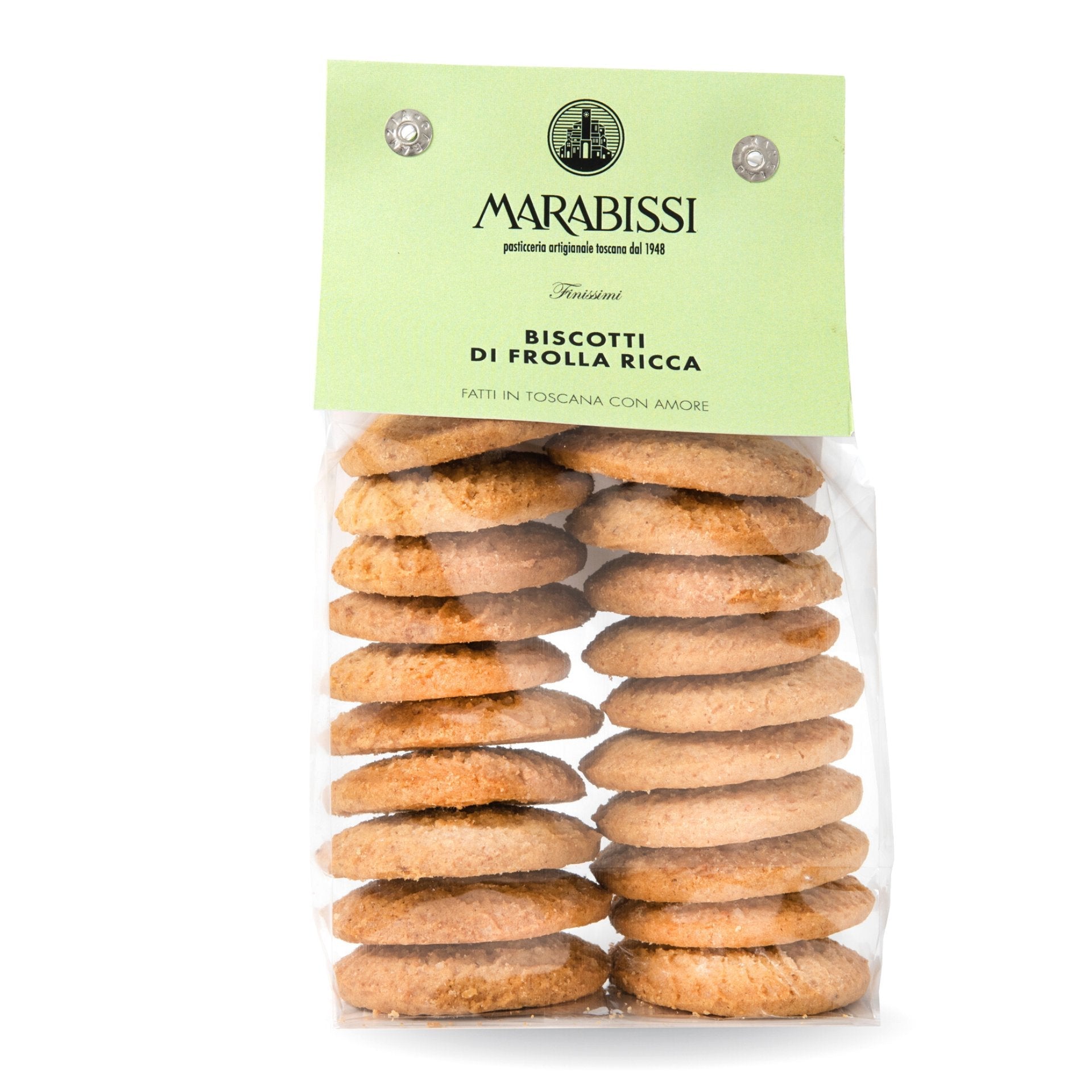 Marabissi Frolla Ricca Butter Artisan Biscuits Bag 200g Feast Italy
