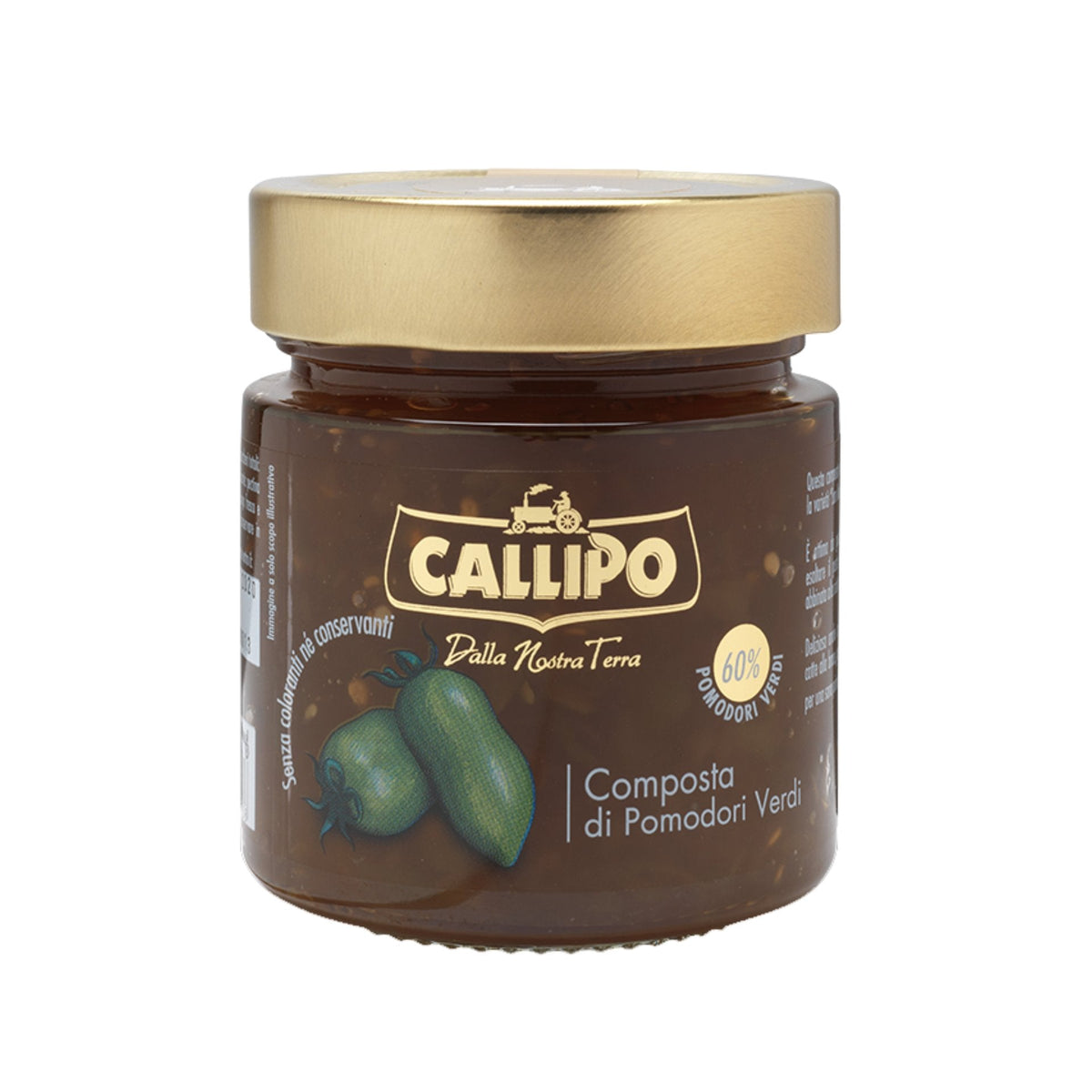 Callipo Green Compote with San Marzano Tomatoes From Calabria — Feast Italy