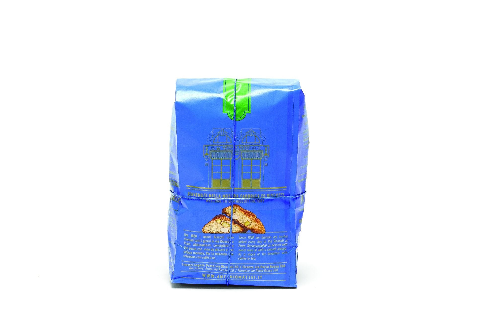 Antonio Mattei Italian Cantucci Biscuits with Pistachios & Almonds 250g Feast Italy