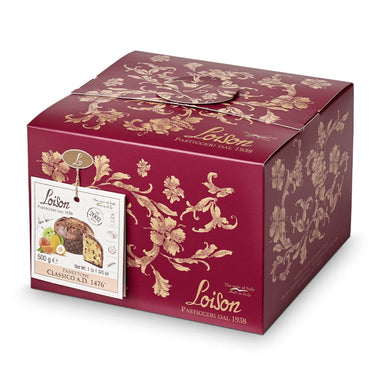 Loison Barocco Collection A.D. 1476 Classic Panettone 500g Feast Italy