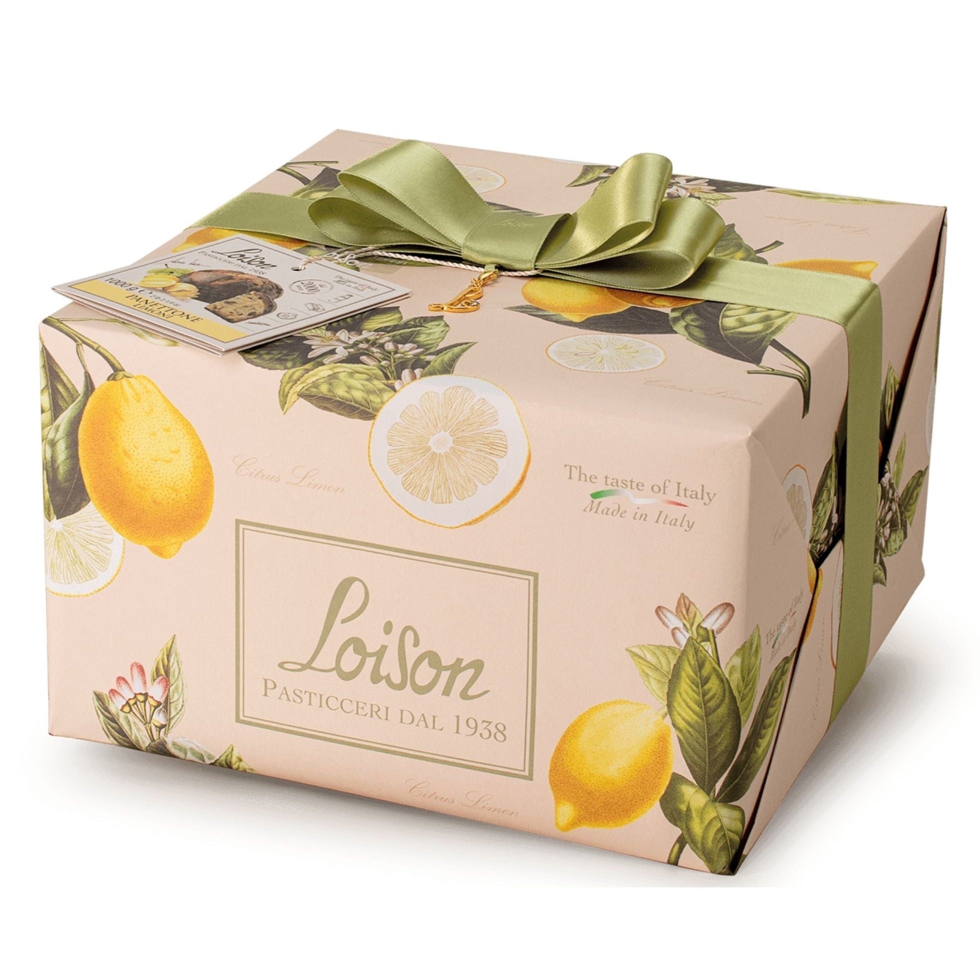 Loison Fiori & Frutti Collection Lemon Panettone 1kg Feast Italy