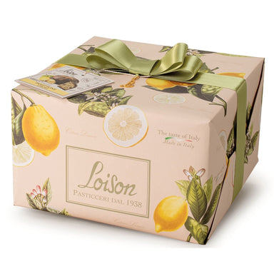 Loison Fiori & Frutti Collection Lemon Panettone 1kg Feast Italy