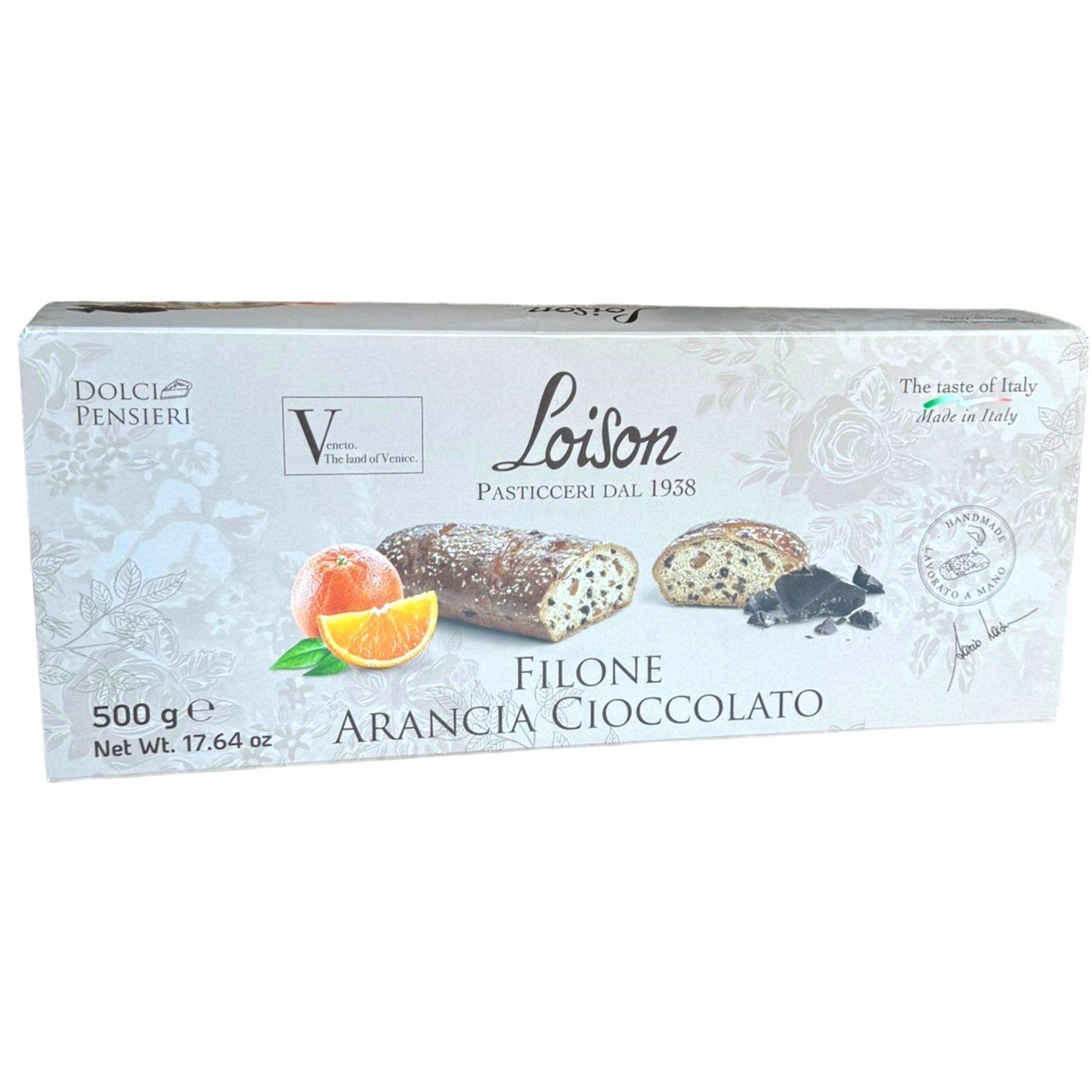 Loison Loison Orange Chocolate Filone 500g - Damaged Box Feast Italy