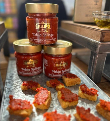 Callipo Nduja di Spilinga. Calabrian Spicy Spreadable Sausage 180g Feast Italy