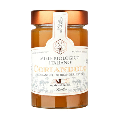 Adi Apicoltori Organic Coriander Honey 250g Feast Italy