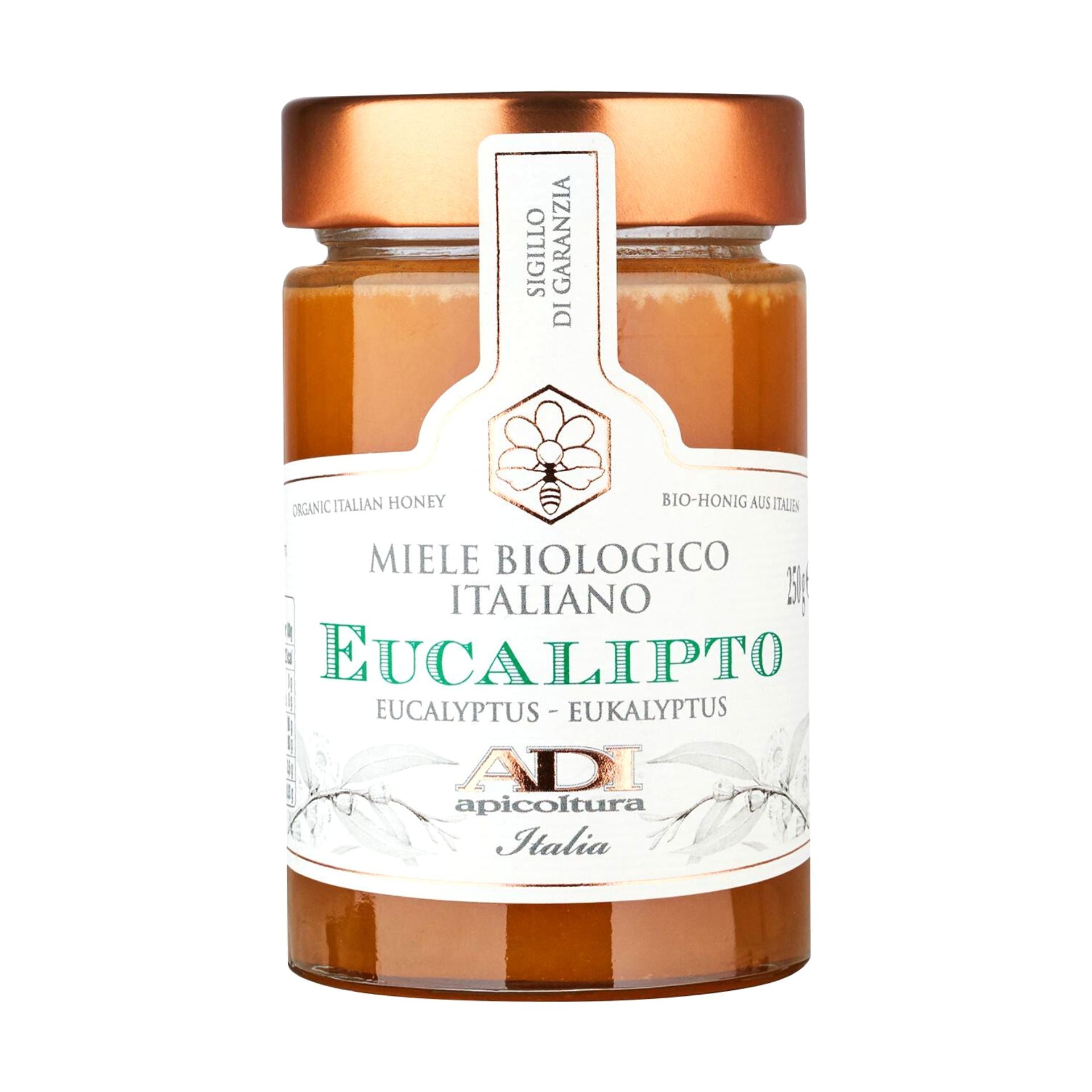 Adi Apicoltori Organic Eucalyptus Honey 250g Feast Italy