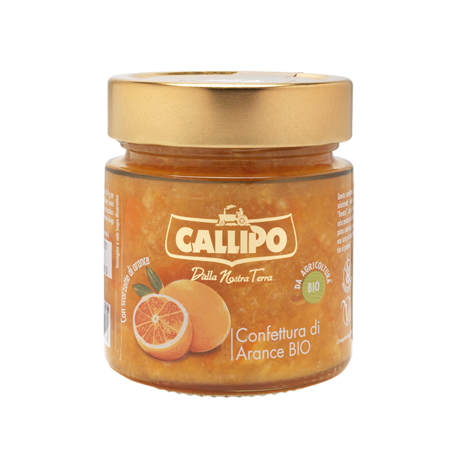 Callipo Organic Orange Marmalade 300g Feast Italy