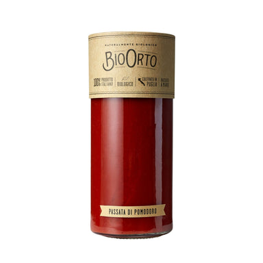 Bio Orto Organic Tomato Passata from Apulia 580ml Feast Italy