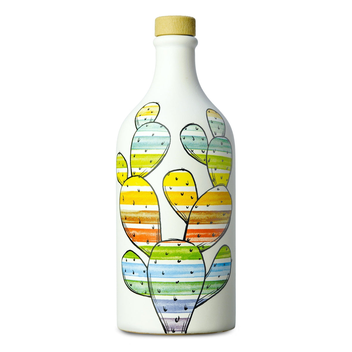 Frantoio Muraglia Extra Virgin Olive Oil | Pop Art Cactus Ceramic