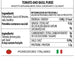Dispensa Rubini Tomato Purée with Fresh Basil 500g Feast Italy