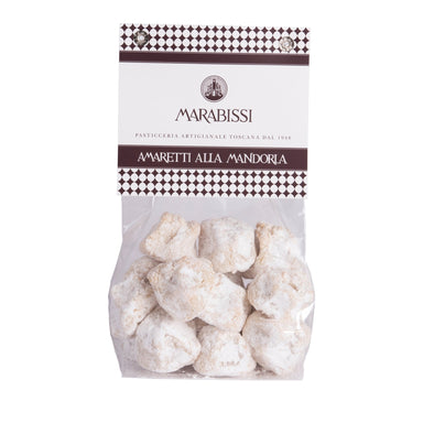Marabissi Traditional Soft Almond Amaretti from Siena Bag 200g Feast Italy